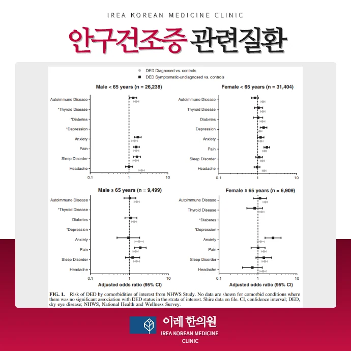안구건조증과 여성 건강 자가면역질환과의 관련성 #3
