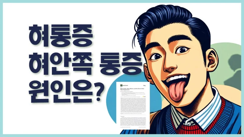 혀 통증이 옮겨 다니는 이유