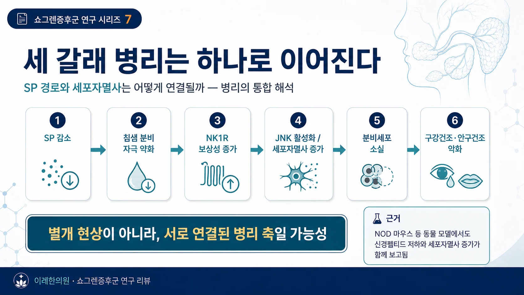 SP 경로와 세포자멸사는 어떻게 연결될까 — 병리의 통합 해석