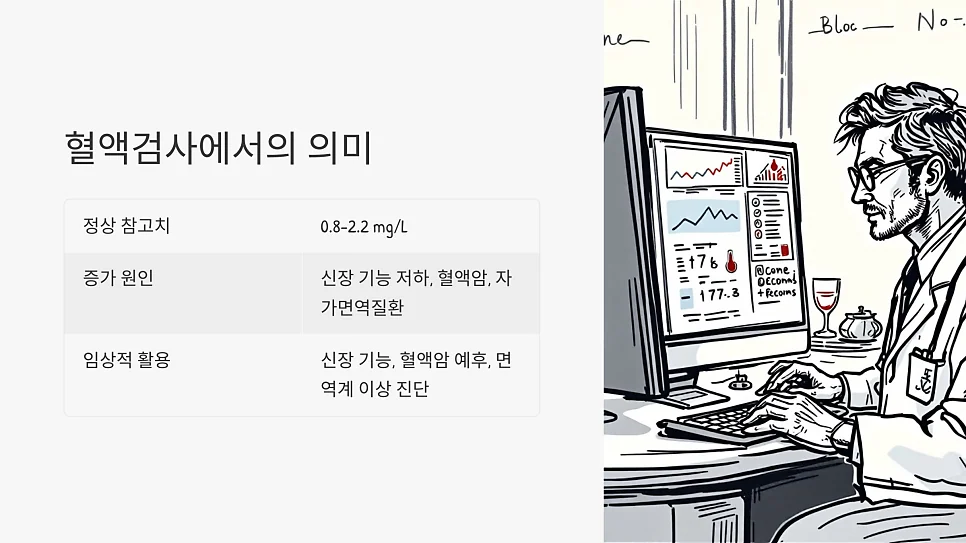 베타2 마이크로글로불린 상승, 쇼그렌증후군 활성도와 어 #4