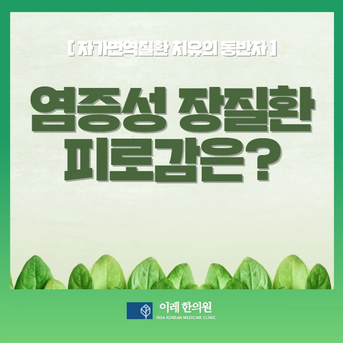 궤양성 대장염과 크론병 피로감이 심할 수 있습니다