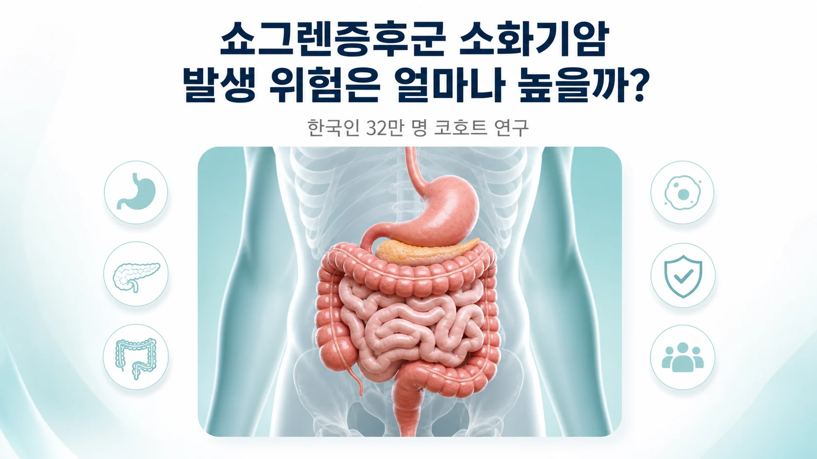 쇼그렌증후군 소화기암 발생 위험은 얼마나 높을까?